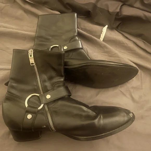 Yves Saint Laurent | Shoes | Ysl Wyatt Harness Boots Size 1